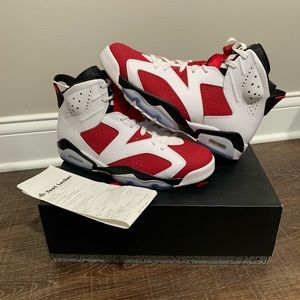 Jordan Retro Carmine 6 Shoes